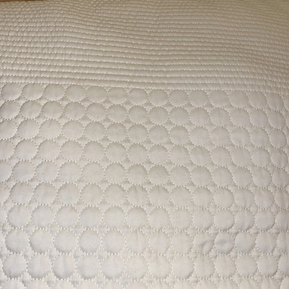 Simply Vera Vera Wang White Throw Pillow